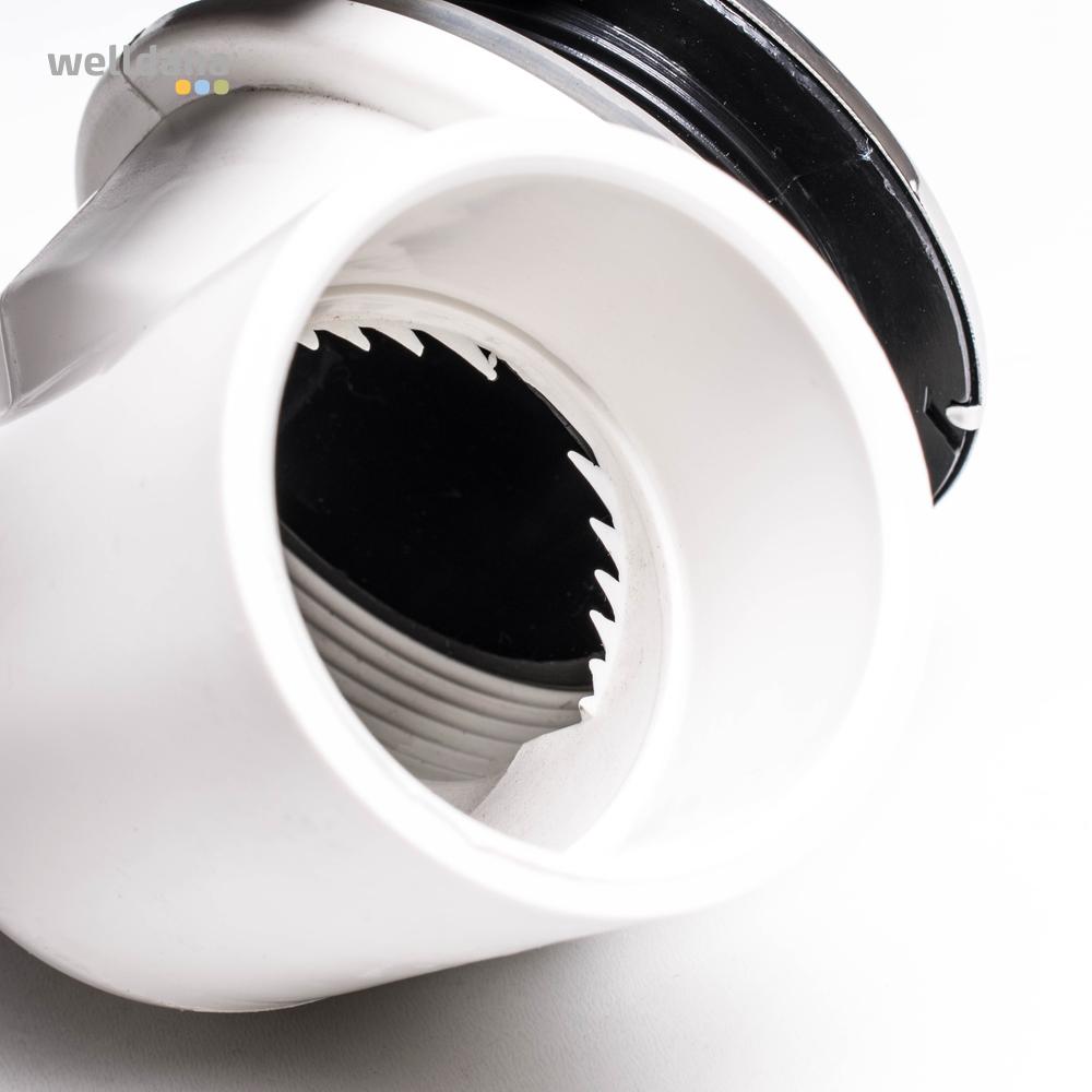 1,5" Floor Drain Black/SS Comfortana Pro II