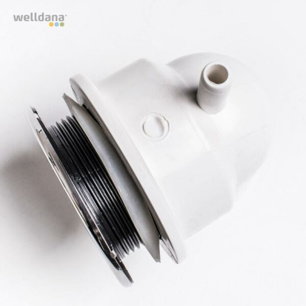 1,5" Floor Drain Black/SS Comfortana Pro II