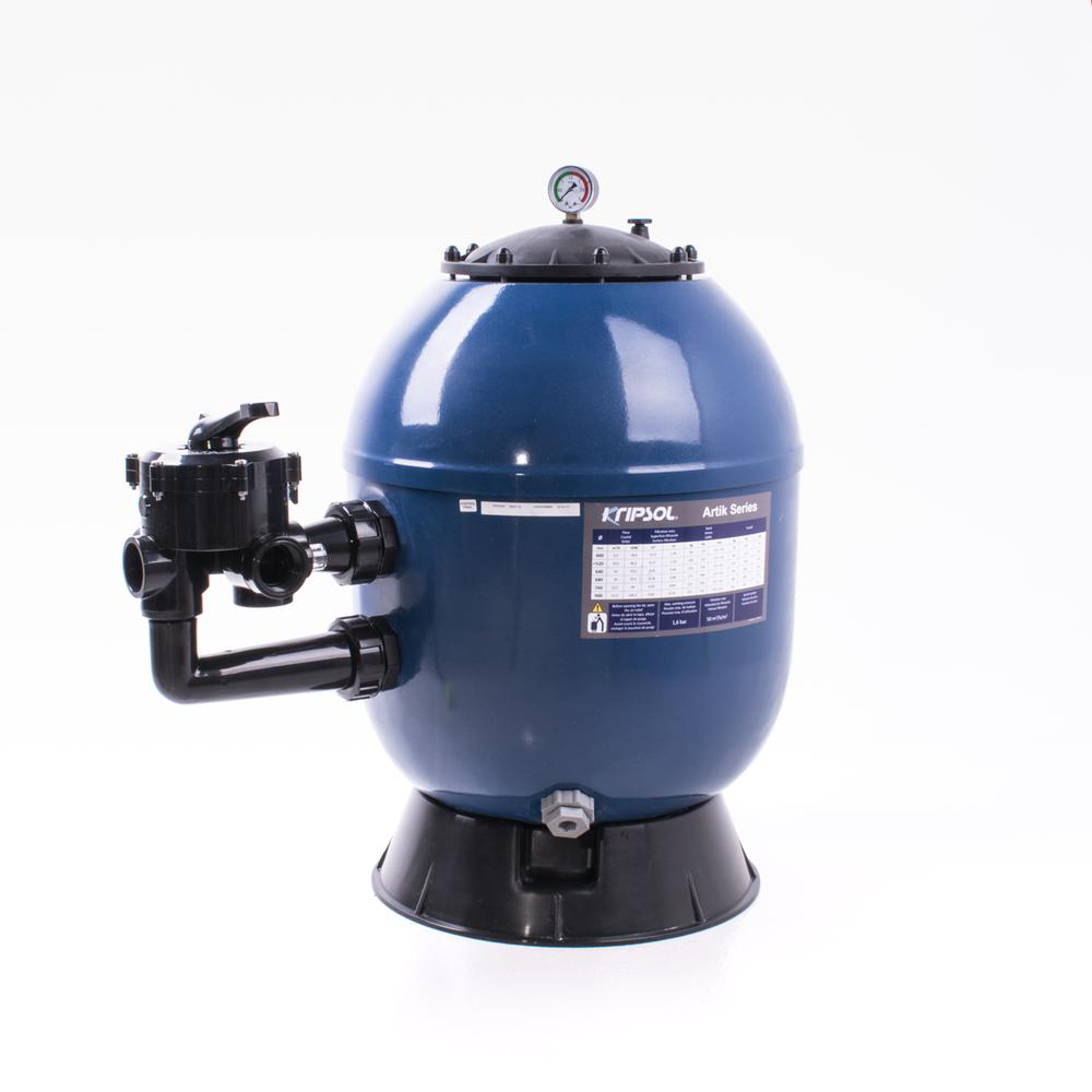 Artik sidemonteret sandfilter Kripsol