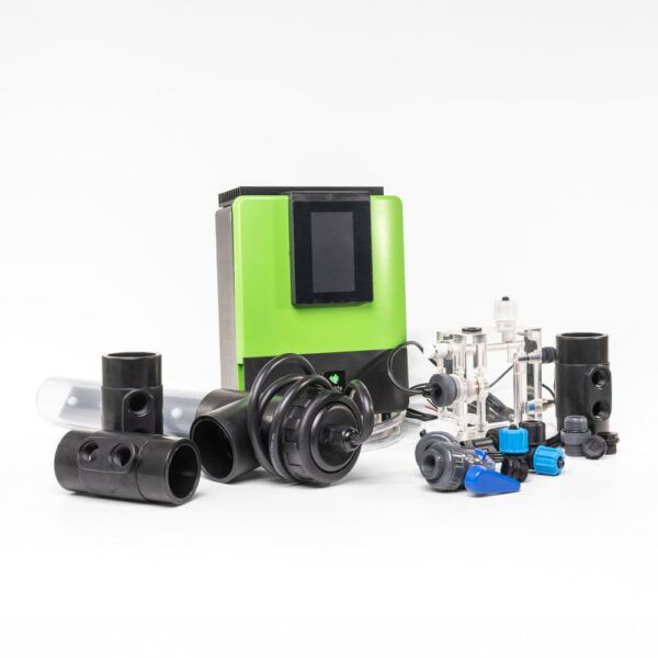 Oxilife 2.  Med touch-display. Frit klor inkl. flowkontrol, wifi, ph pumpe, sugelanse