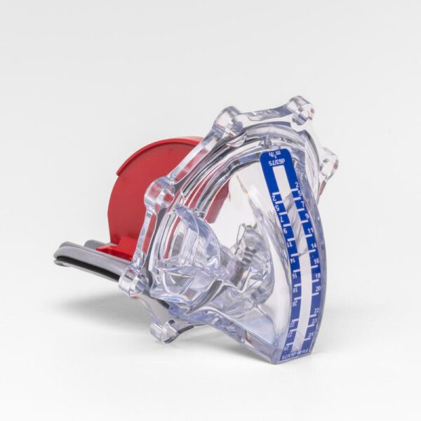 Transperant låg for FlowVis 63/75 mm