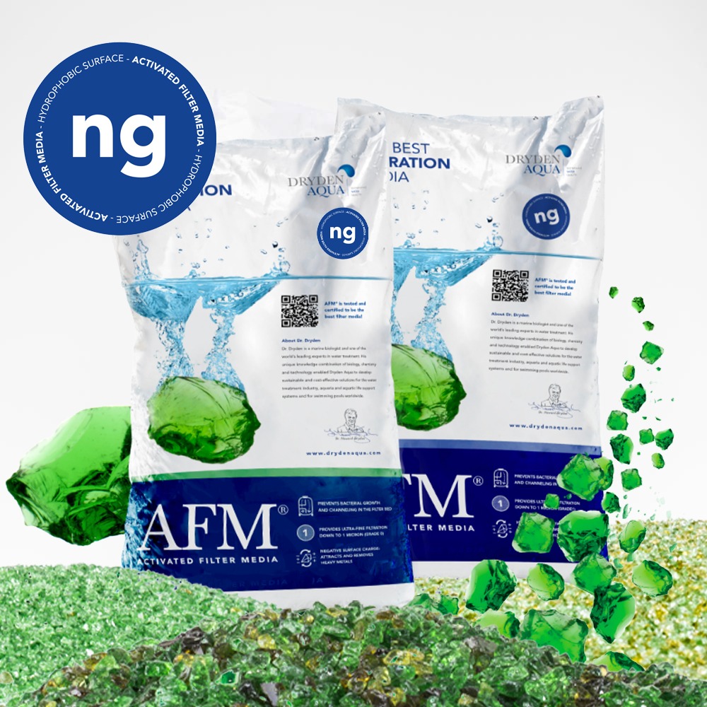 AFM Aktiveret glas filtermedie