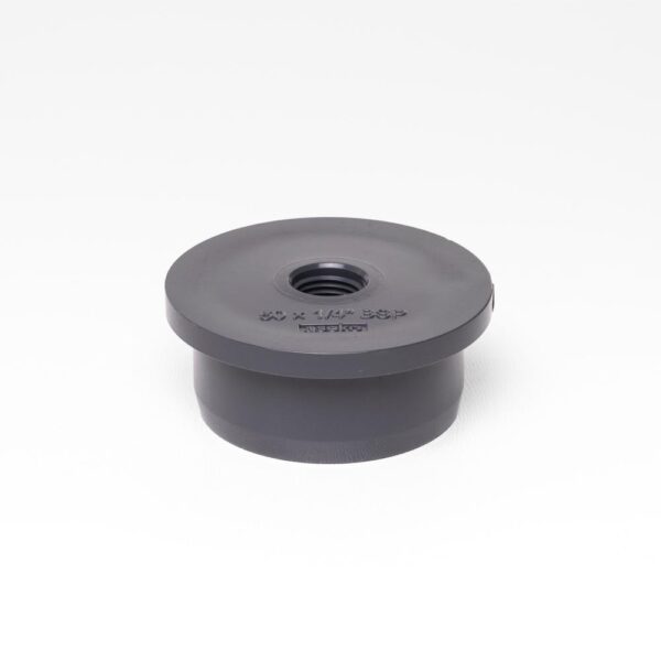 Limhoved D50 med 1/4" (6,35mm) gevind  Aseko