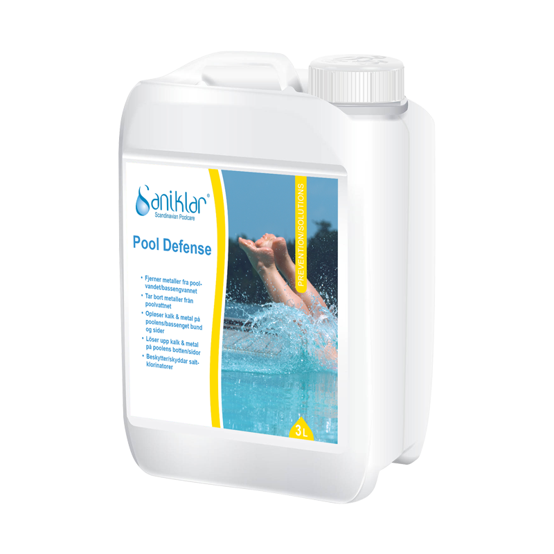 Pool Defense forhindrer kalk og jern.