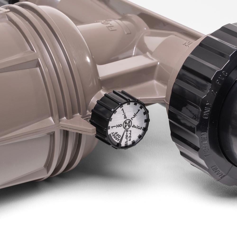 Klorinator In-line - 1,5" tilslutning 2,5kg. - max 95m3 pool - 206x390mm