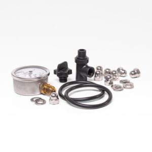 Udluftnings kit til Bilbao/PPG filtre side ventil inklusiv manometer