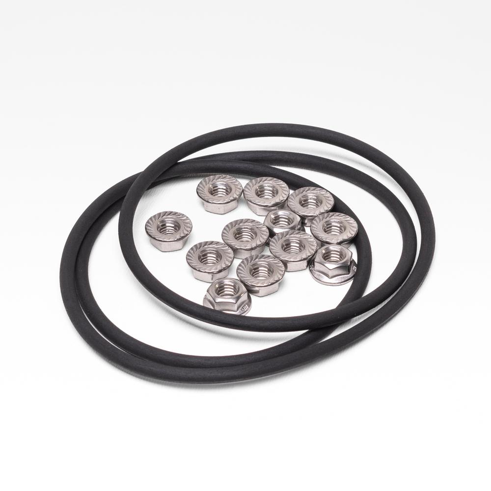 Komplet Lukke/Mellem flange  PPG filter