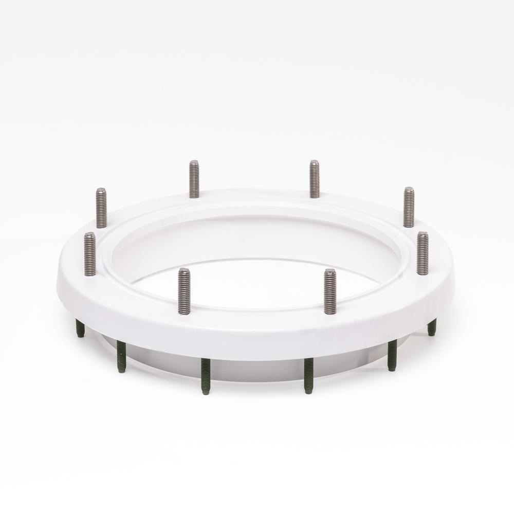 Komplet Lukke/Mellem flange  PPG filter